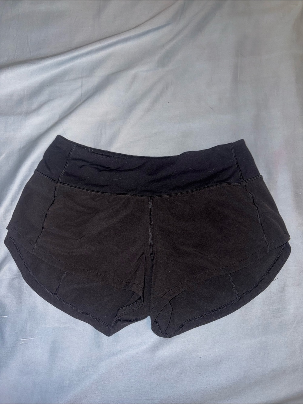 lululemon athletica Black Women's Running Shorts